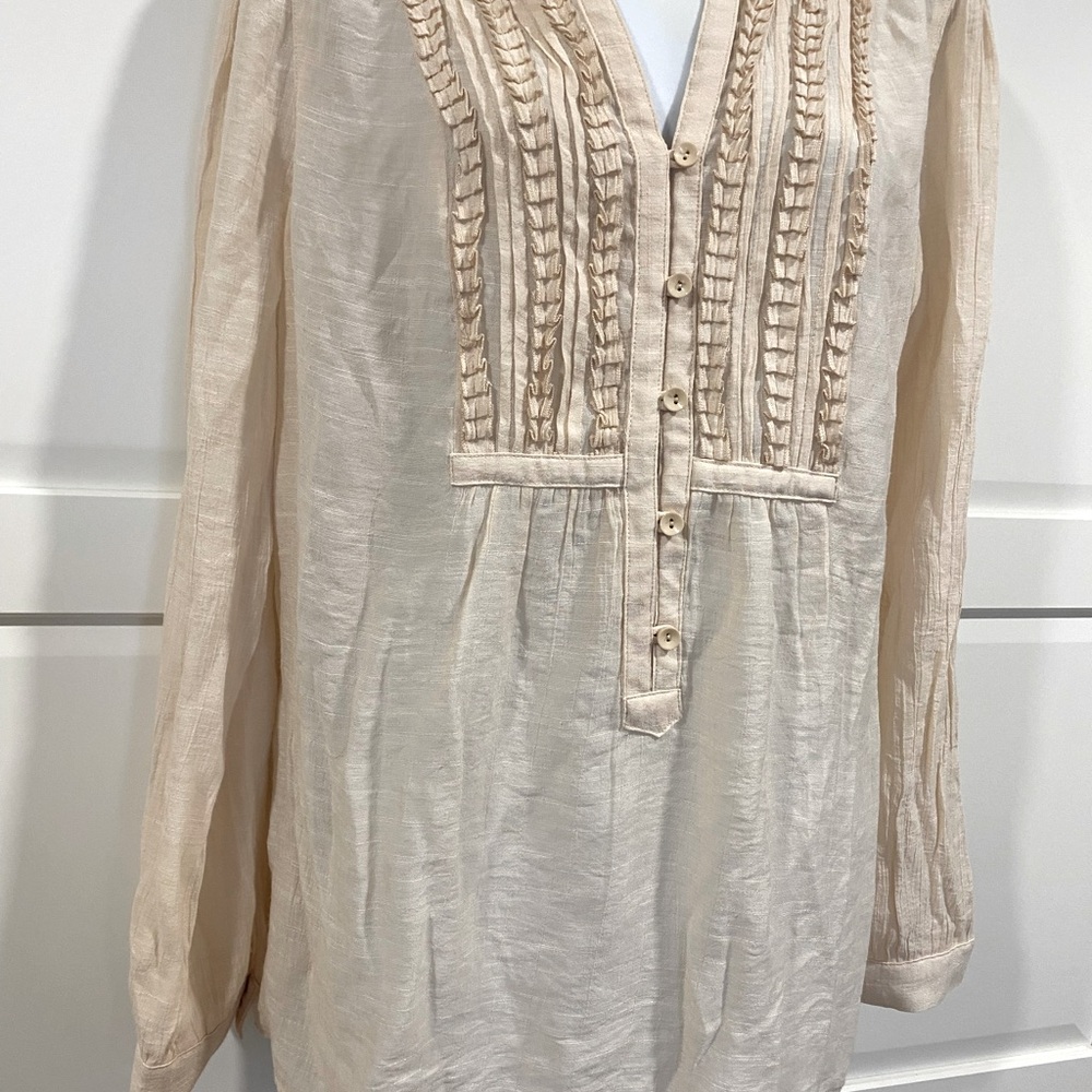 Spanner long sleeve blouse